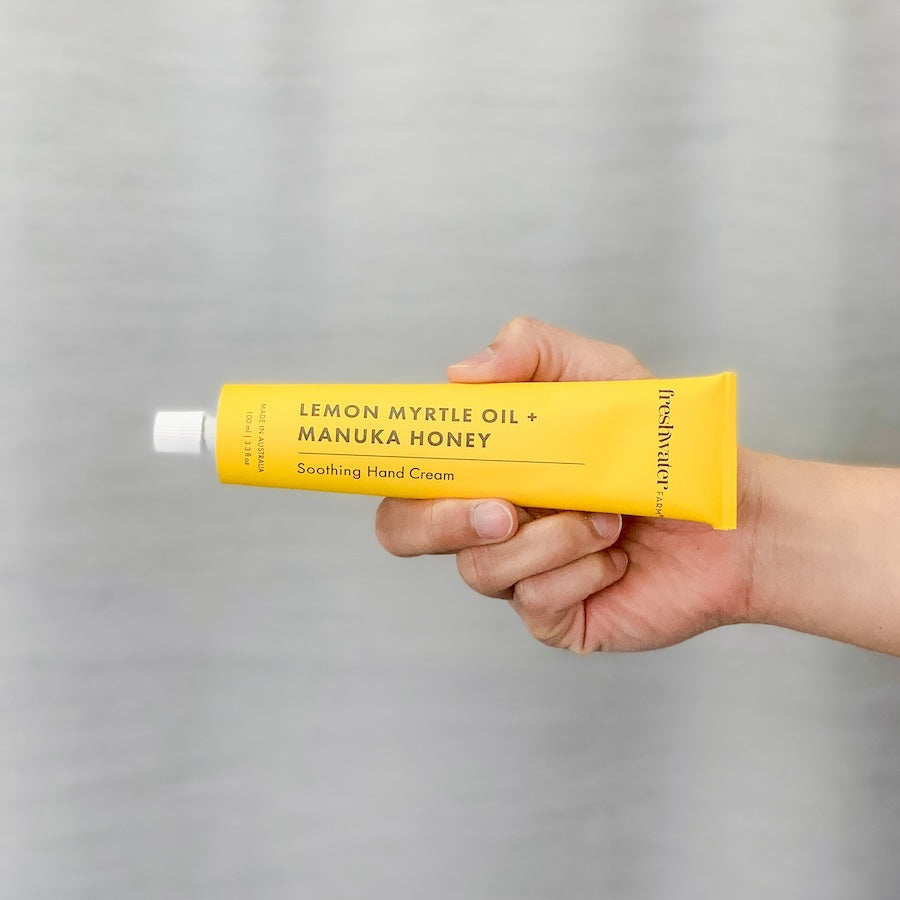 Flower Add-on: Freshwater Farm Lemon Myrtle Oil + Manuka Honey Hand Cream | Bliss & Bloom Studio