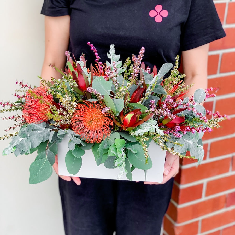 Bespoke Native Flowers Centrepiece | Perth Corporate Flowers