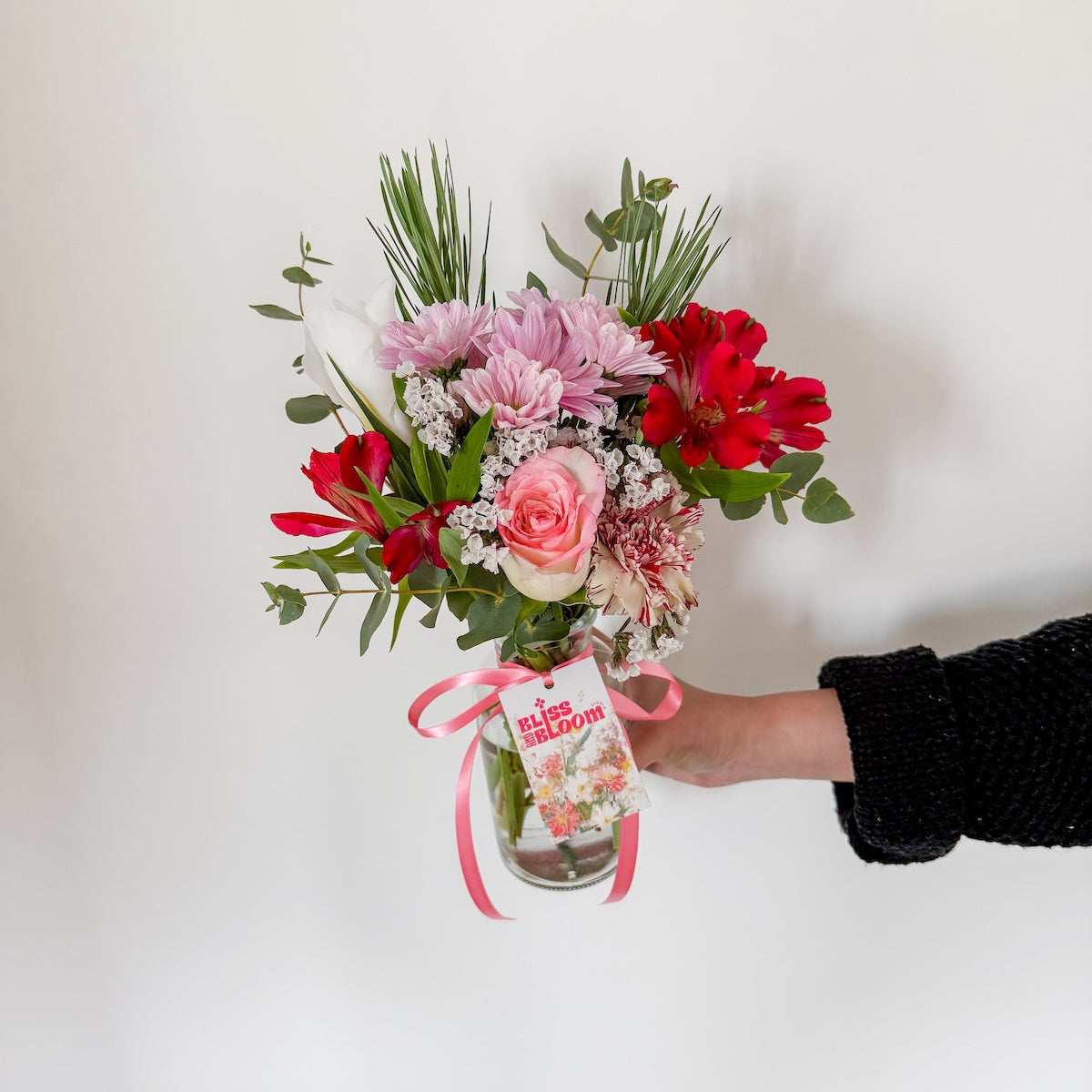 Flowers in a Vase - Single | Perth Flowers Delivered | Bliss & Bloom Studio