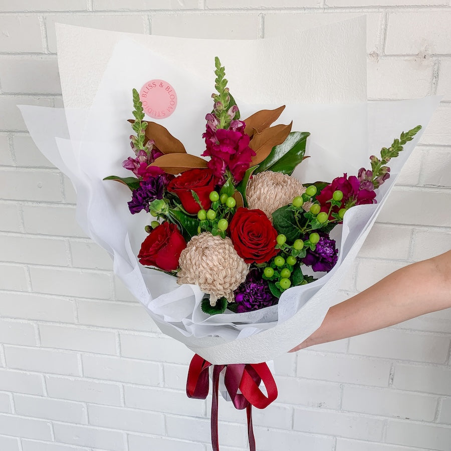 Luxury Jewel-Toned Blooms | Perth Flower Delivery