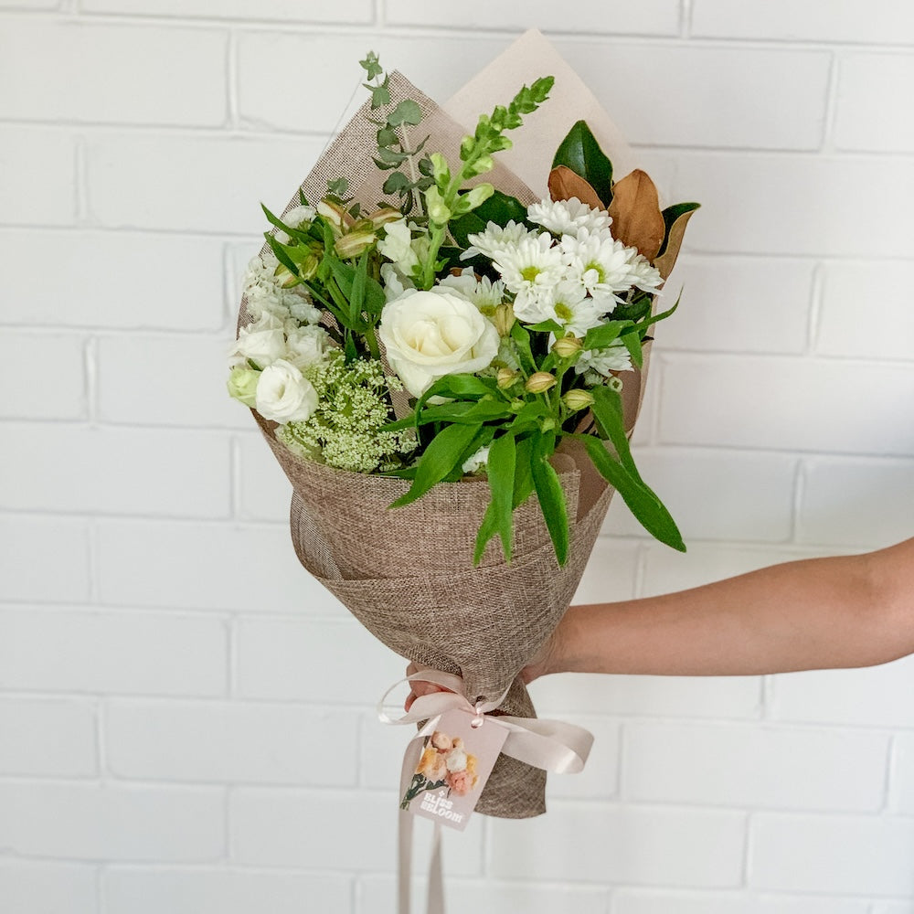 Single White Bunch | Mother's Day Flower Delivery Perth