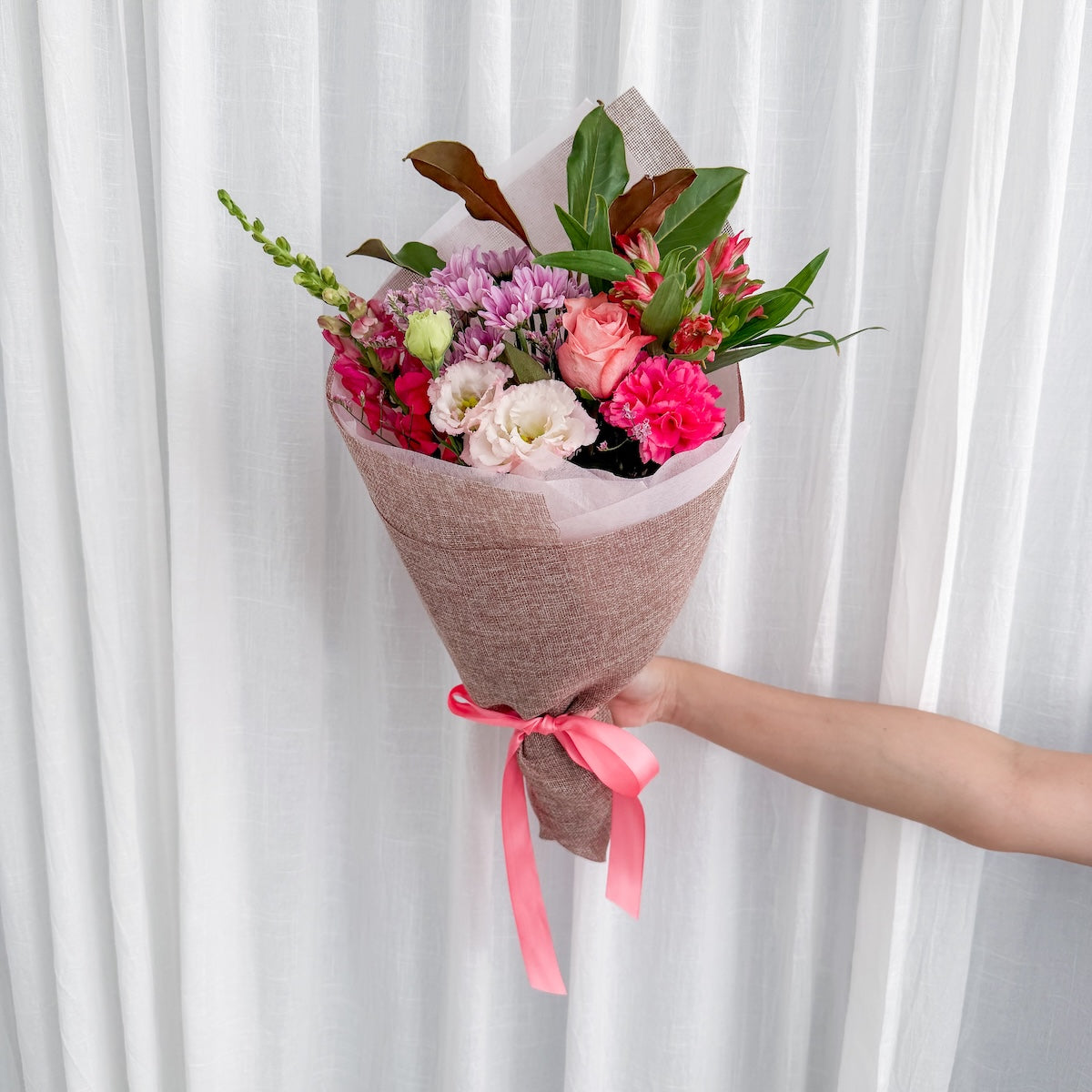 Mother's Day Flowers Bouquet | Small Bunch - Pinks | Perth Flower Delivery