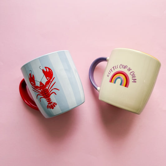 Novelty Ceramic Mug | Flower Add-On | Bliss & Bloom Studio