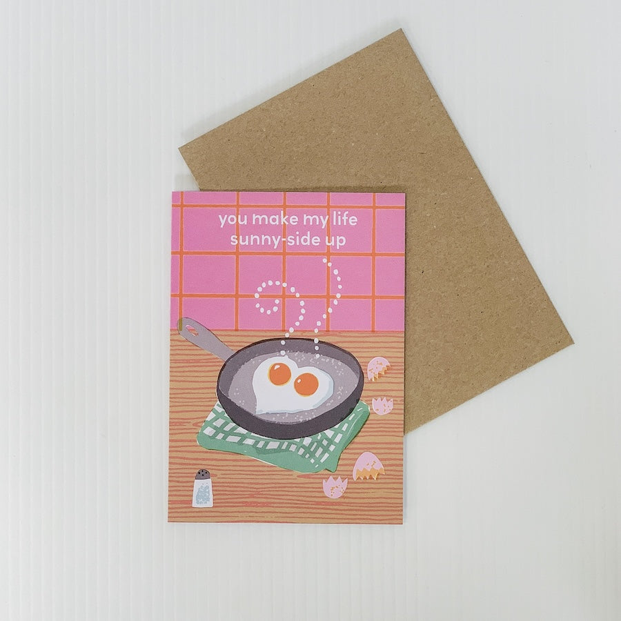 Flower Add-On: You Make My Life Sunny Greeting Card | Perth Flowers Delivered