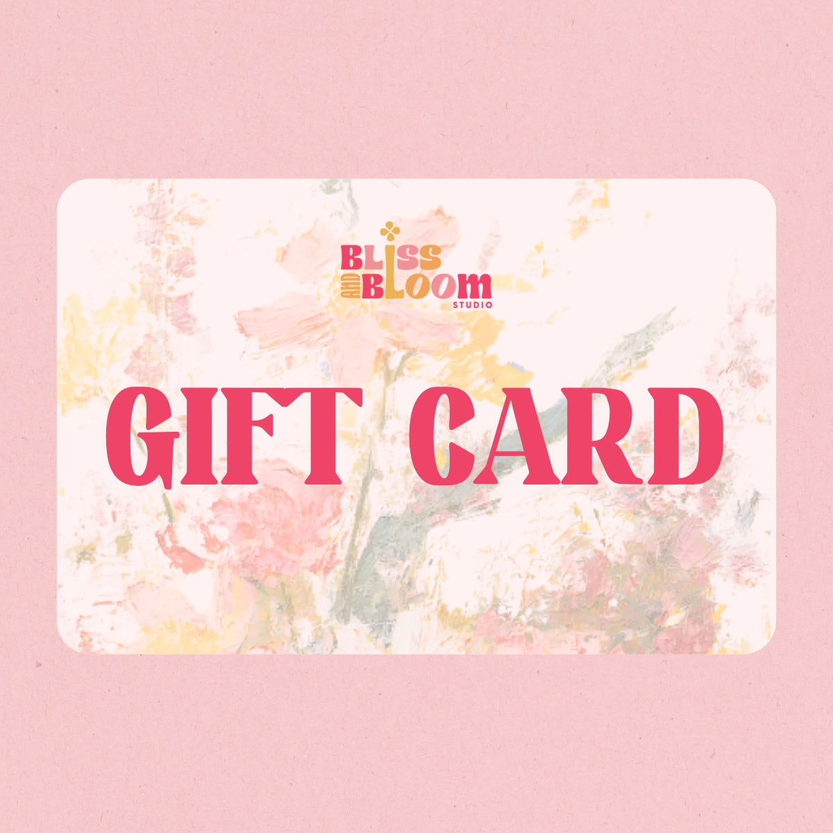 Bliss & Bloom Studio Digital Gift Card | Perth Flowers & Gifts Delivery