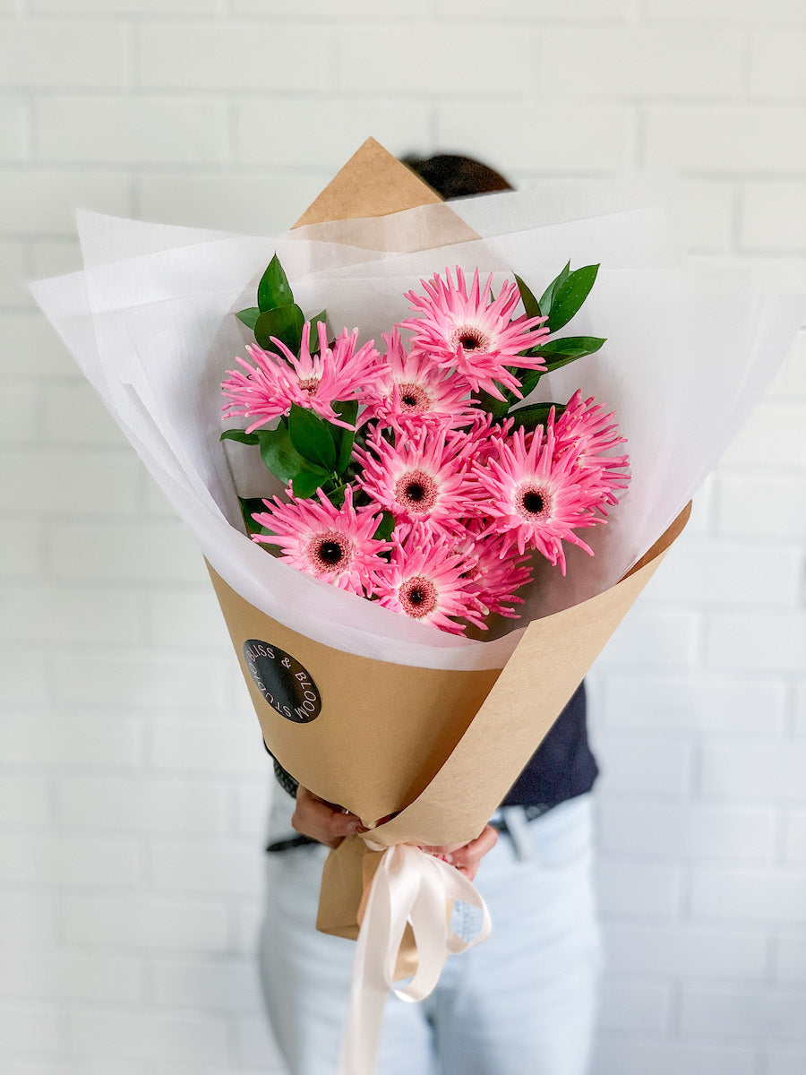 Mini Gerberas Bouquet | Bliss & Bloom Studio Perth | Flower Delivery