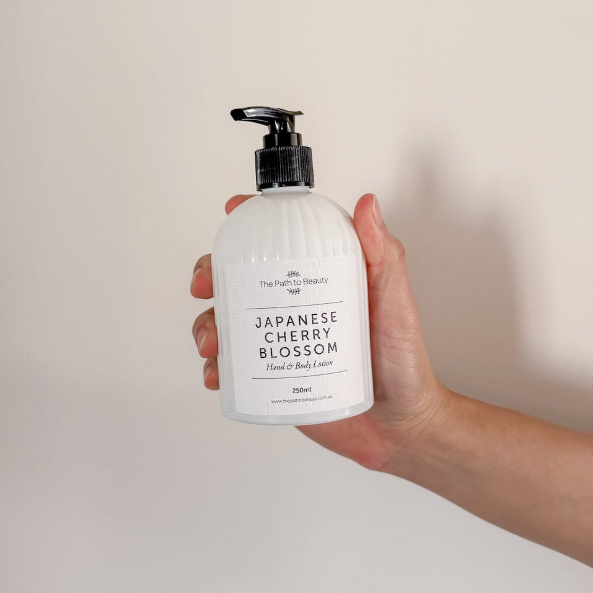 Flower Add-On: The Path to Beauty Japanese Cherry Blossom Hand and Body Lotion | Bliss & Bloom Studio