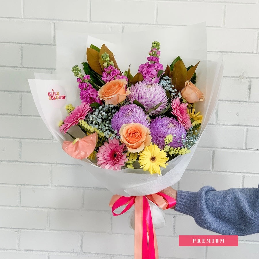 Bold & Vibrant Premium Flower Bouquet | Perth Flower Delivery