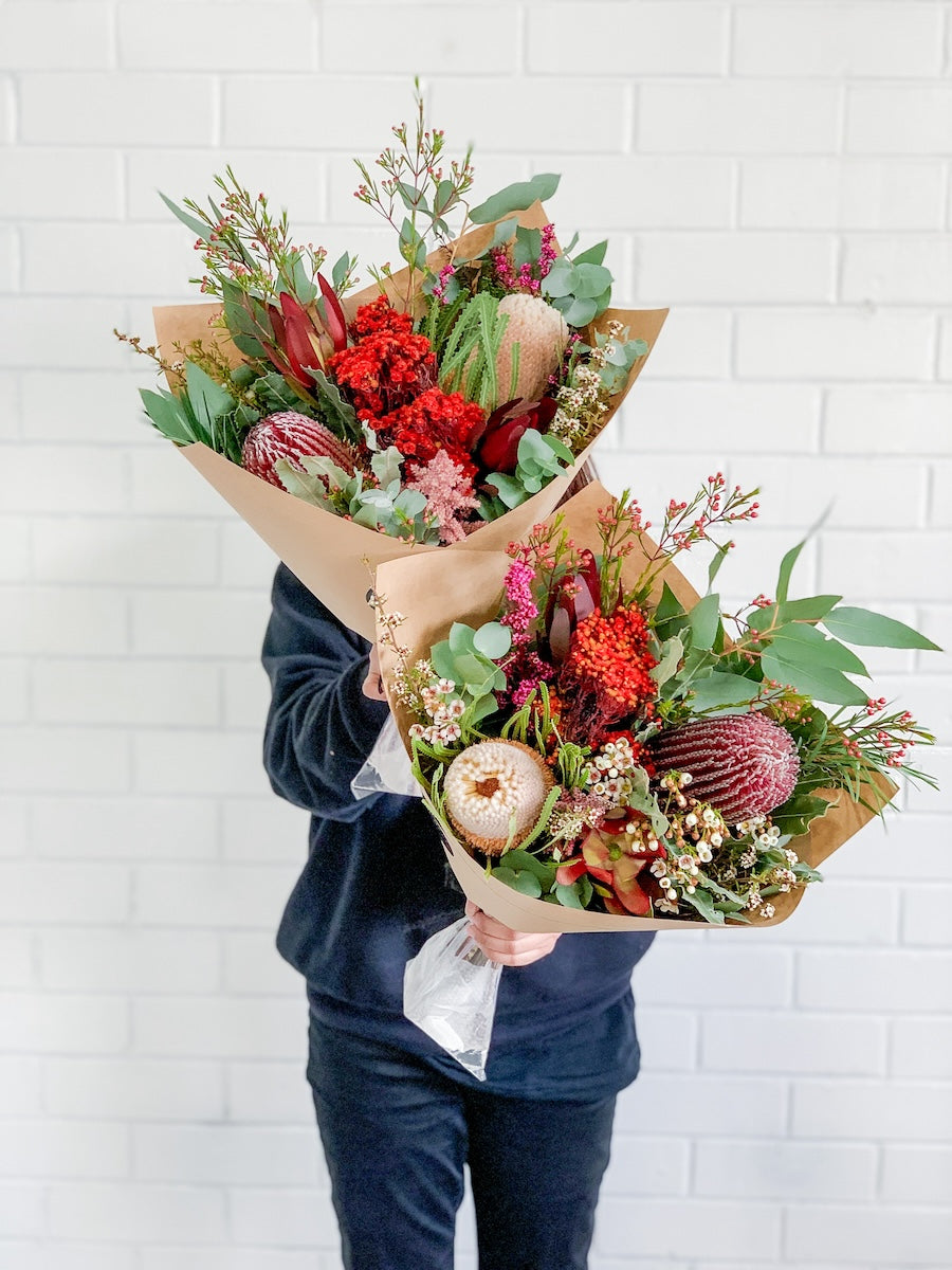 Australian Natives Flower Bouquet - Signature | Perth Flower Delivery | Bliss & Bloom Studio
