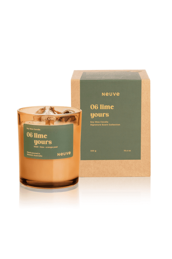 Lime Yours Candle | Gift Add-On | Perth Florist