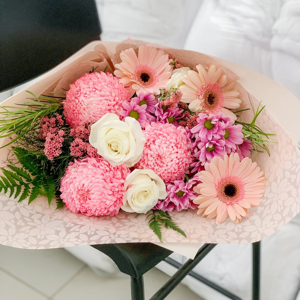 Pink Flowers Bouquet | Perth Flower Delivery