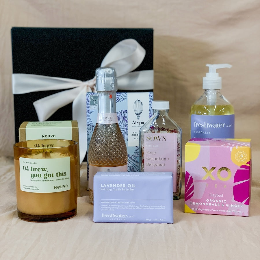Sip & Relax Gift Box | Bliss and Bloom Studio