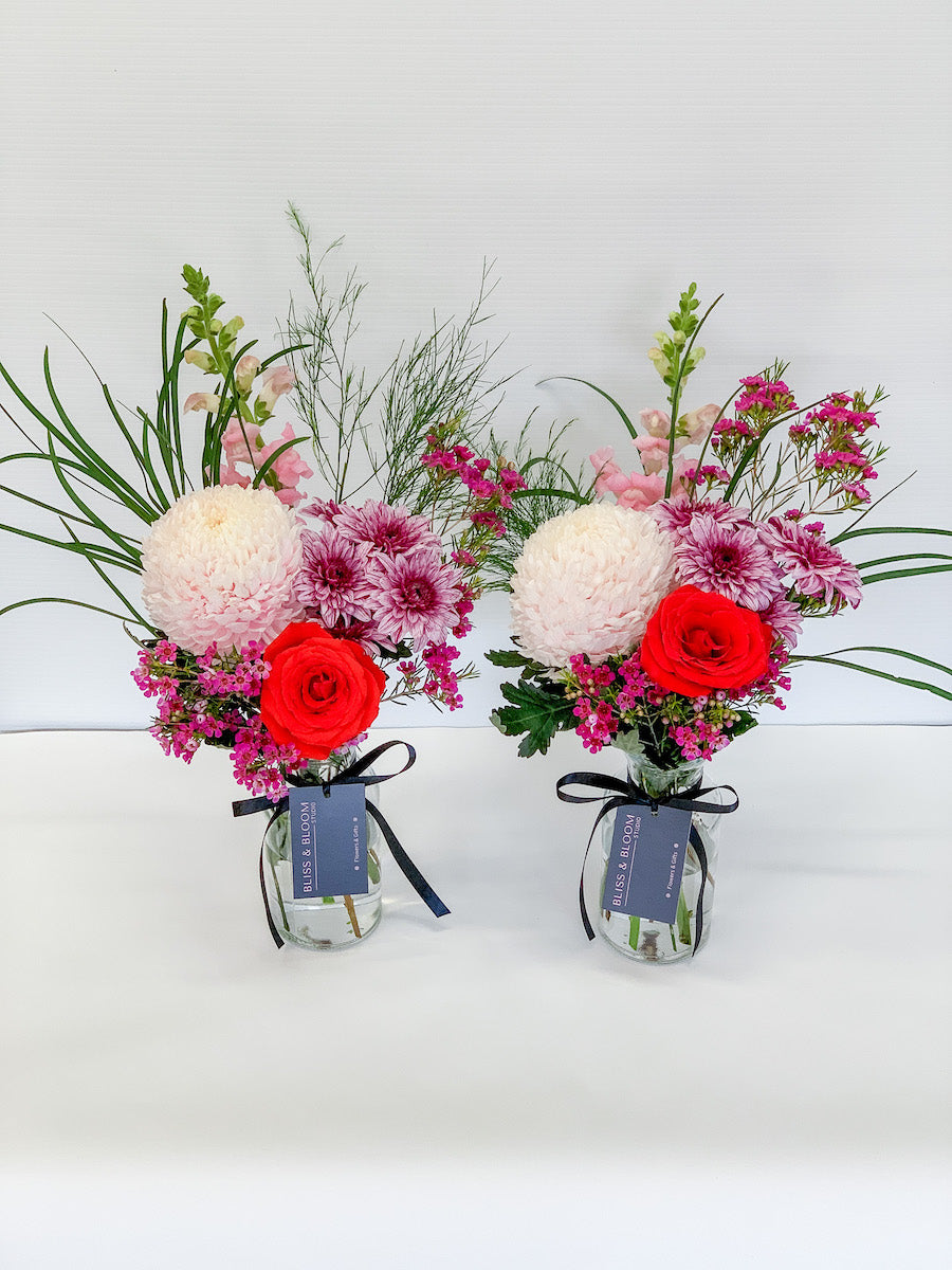 Small Blooms in a Jar | Daily Blooms Arrangements | Perth Posy Delivery