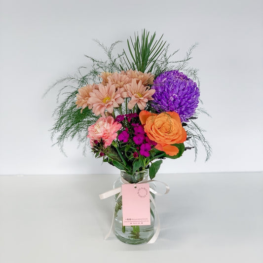 Flower Bunch in a Jar | Rose Bunch | Perth Flower Delivery