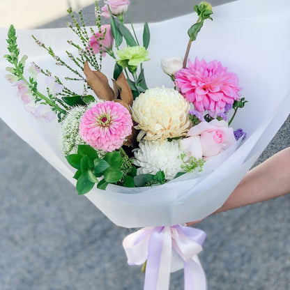 Soft Bloms Bunch | Bliss & Bloom Studio | Perth Flowers Delivered