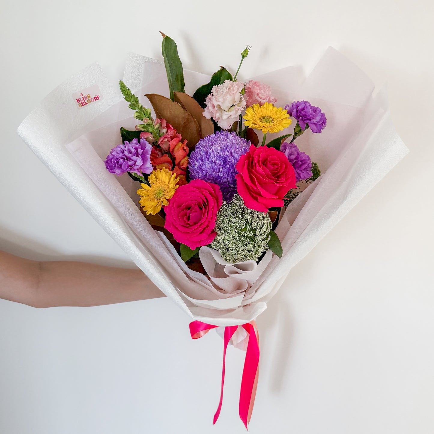 Bright & Bold Bouquet | Valentine's Day 2026 Flowers for Perth Delivery