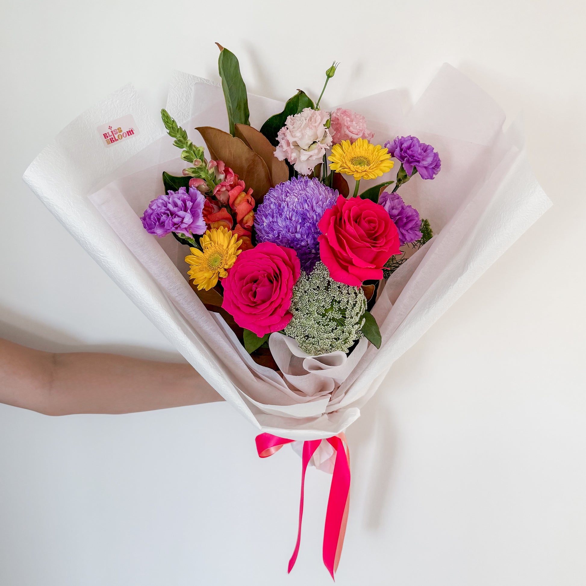 Bright & Bold Bouquet | Valentine's Day 2026 Flowers for Perth Delivery