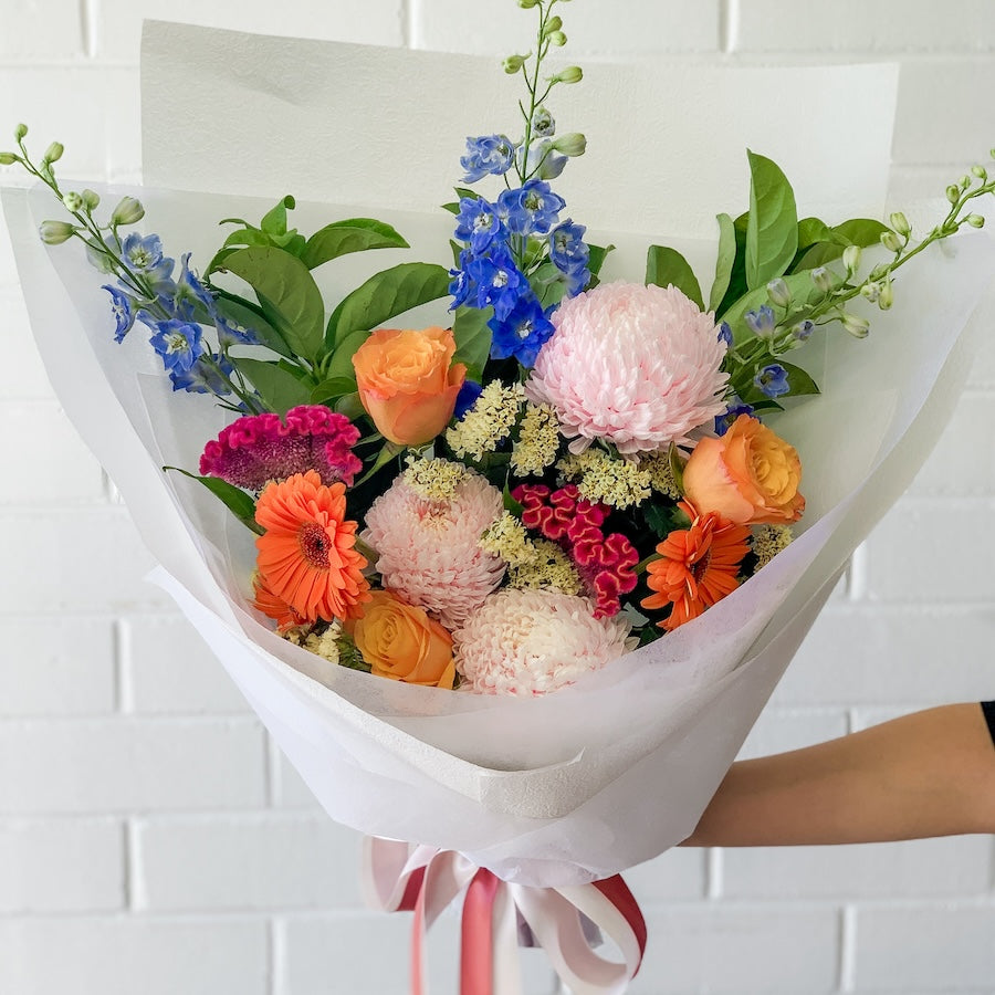 Vivid Blooms Bunch | Colourful Flowers for Your Loved Ones | Perth Florist