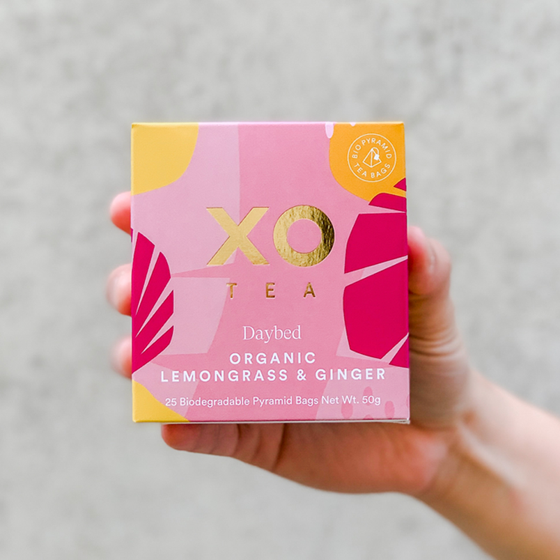 Bliss & Bloom Studio add-on | XO Tea Daybed 25 Organic Pyramid Tea Bags