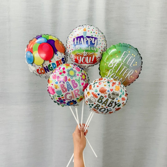 Add A Balloon for Any Occasion | Gift Add-On For Flowers and Gift Hampers | Perth Flower Delivery