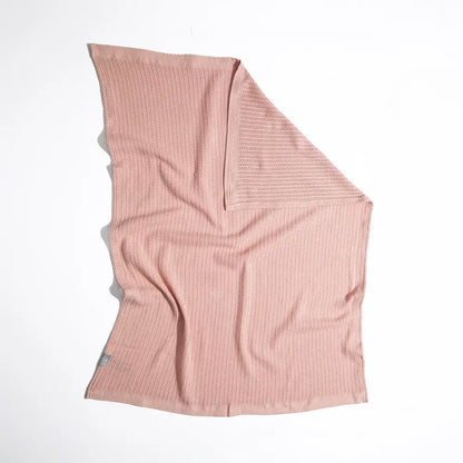Cellular Cotton Baby Blanket - Pink | Flower Add-On | Perth Delivery