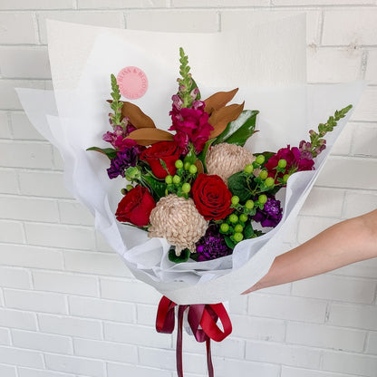 Luxury Jewel-Toned Blooms - Signature | Perth Flower Delivery