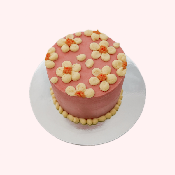 Flower Frosted Cake | Perth Delivery