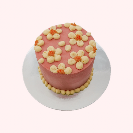 Flower Frosted Cake | Perth Delivery