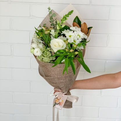 Single White Bunch | Mother's Day Flower Delivery Perth