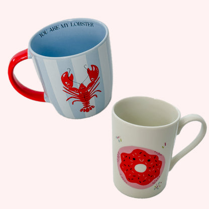 Novelty Ceramic Mug | Flower Add-On | Bliss & Bloom Studio