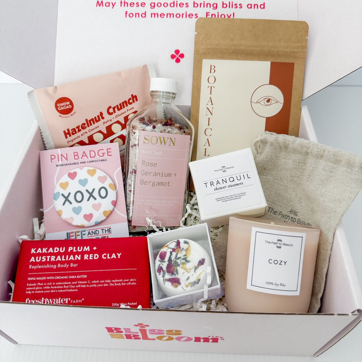 Pamper Her | Gift Hamper Local Perth Delivery | Bliss & Bloom Studio