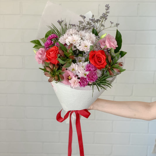 Valentine's Day 2025 Mixed Flowers Bunch - Double | Perth Delivery 