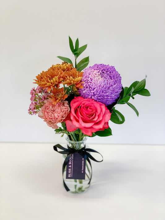 Flower Bunch in a Jar | Rose Bunch | Perth Flower Delivery